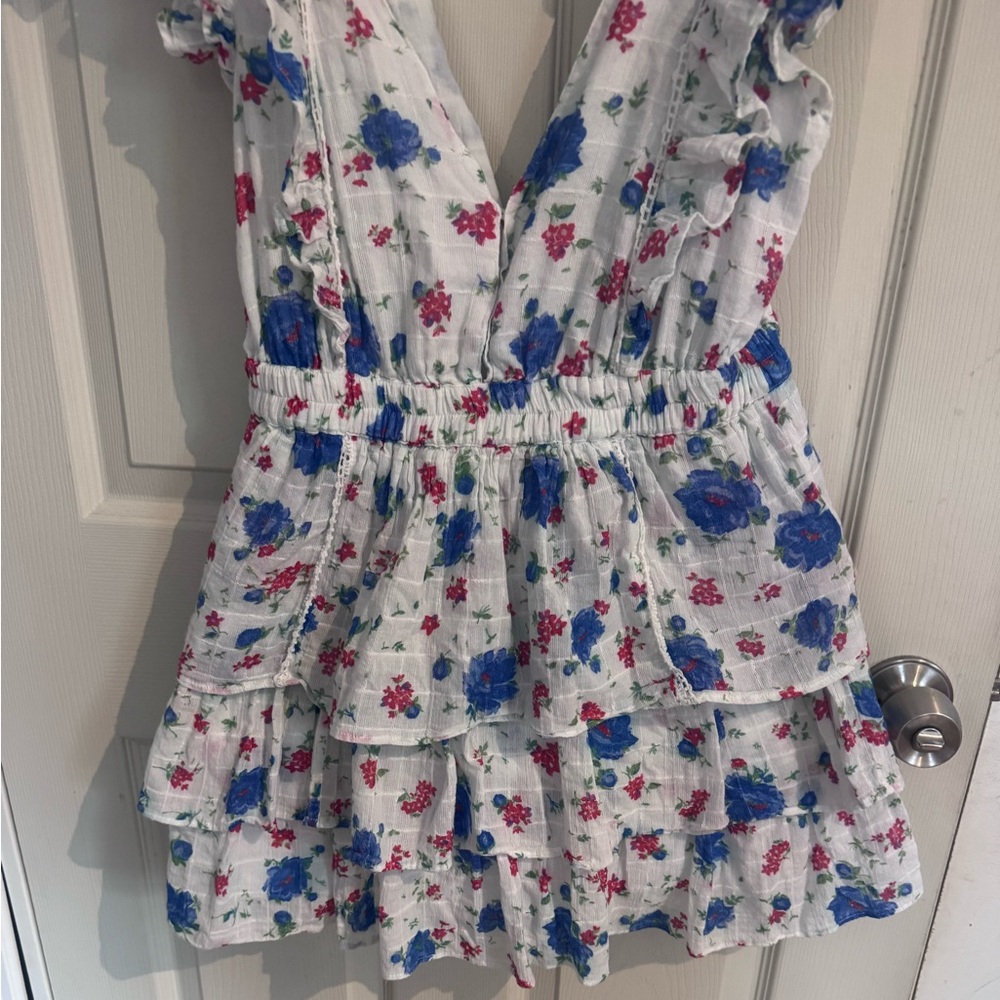 LoveShackFancy Bennett Mini Dress Size Small - Picture 5 of 14